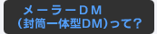 メーラーDM（封筒一体型DM）って？