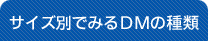サイズで見るＤＭの種類