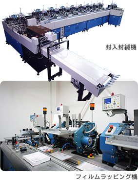 メーラーDM（封筒一体型DM）用加工機